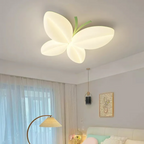 Kids Ceiling Lamp Butterfly Dimmable Three-Color LED