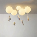 Kids Ceiling Light Balloon Bear Soft Diffused