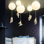 Kids Ceiling Light Balloon Bear Soft Diffused