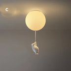 Kids Ceiling Light Balloon Bear Soft Diffused
