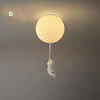 Kids Ceiling Light Balloon Bear Soft Diffused