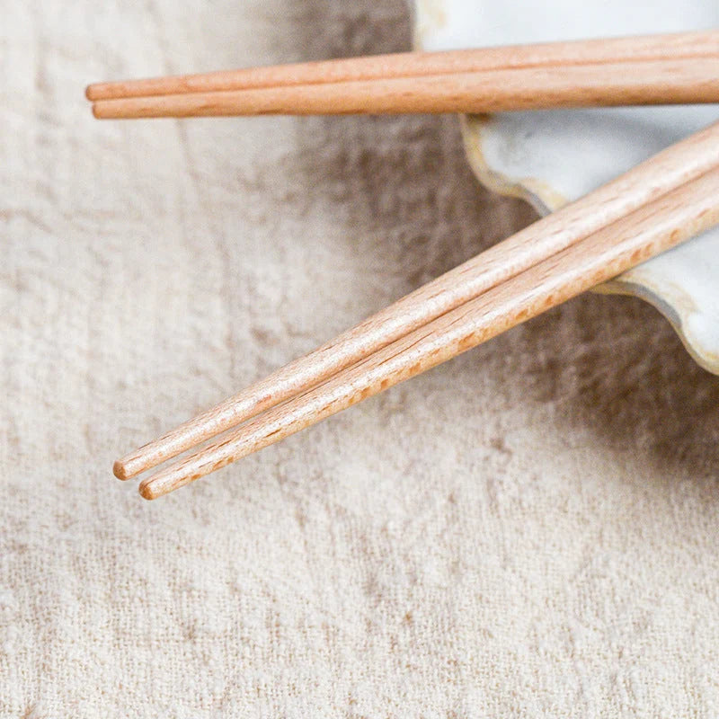 Kids Chopsticks Handmade Wooden Ergonomic Animal Sculptures