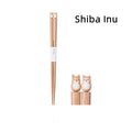 Kids Chopsticks Handmade Wooden Ergonomic Animal Sculptures
