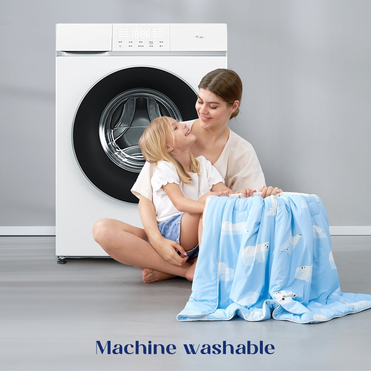 Kids Comforter Cooling Breathable Machine Washable 50 x 70