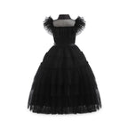 Kids Costume Gothic Schoolgirl Layered Tulle Wig & Accessories