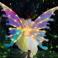 Kids Costume Wings Motorized Flapping LED Lights & Sound