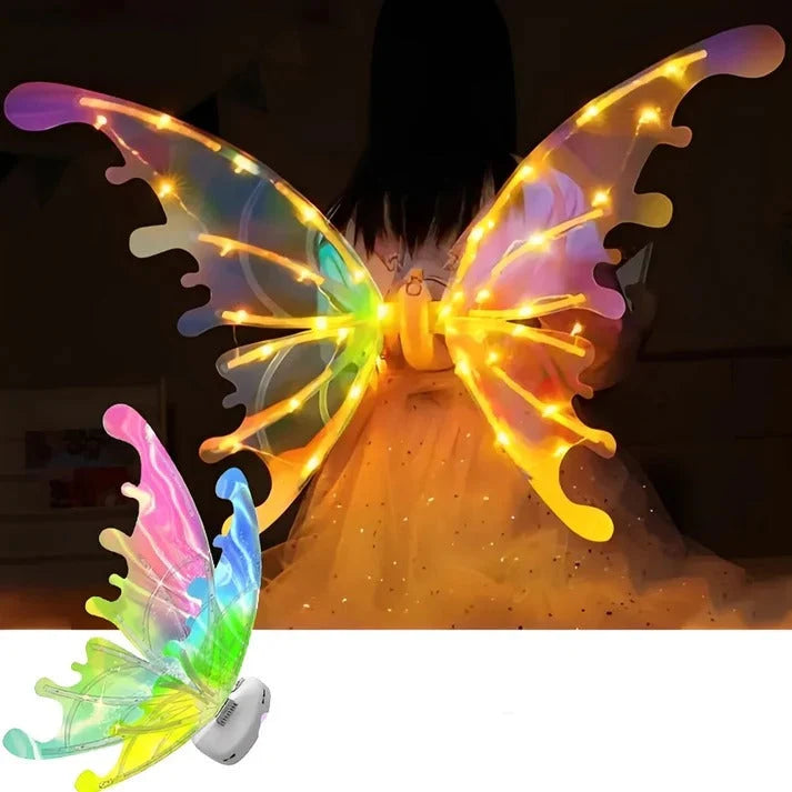 Kids Costume Wings Motorized Flapping LED Lights & Sound