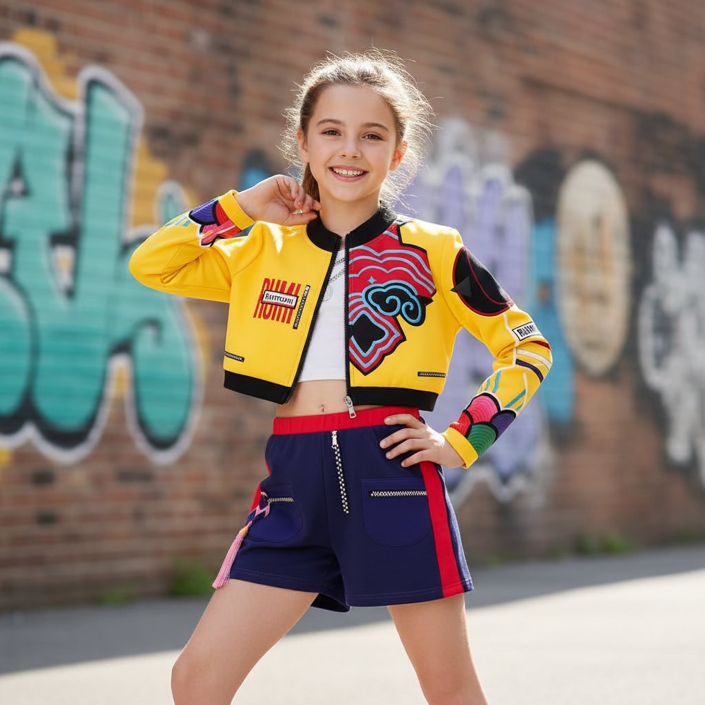 Kids Dance Costume Set Six Styles S To 4XL