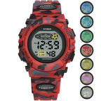 Kids Digital Watch Splash Resistant LED Backlight