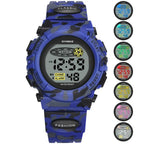 Kids Digital Watch Splash Resistant LED Backlight