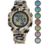 Kids Digital Watch Splash Resistant LED Backlight