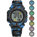 Kids Digital Watch Splash Resistant LED Backlight