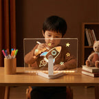 Kids Drawing Board USB Rechargeable LED Reusable