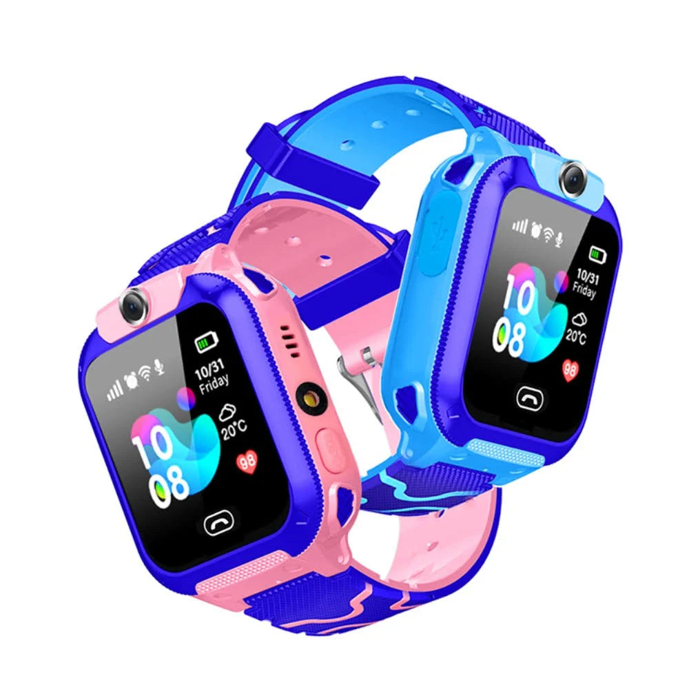 Kids GPS Smartwatch Built-In Camera & SOS Water-Resistant