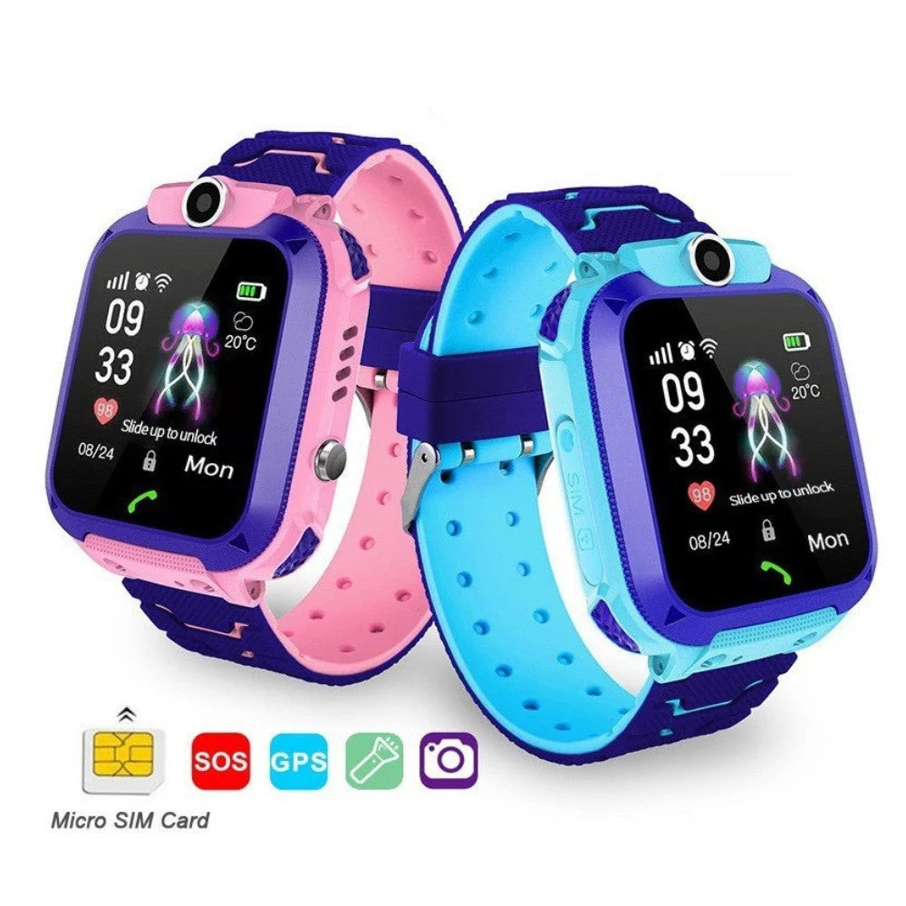 Kids GPS Smartwatch Real Time Tracking Calls & SOS
