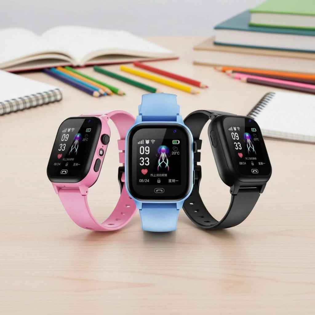 Kids GPS Smartwatch Real-Time Tracking & SOS