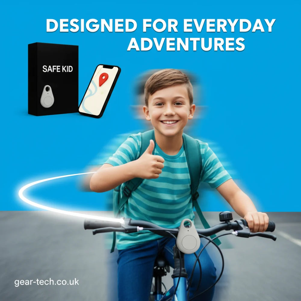 Kids GPS Tracker Real-Time SOS Waterproof