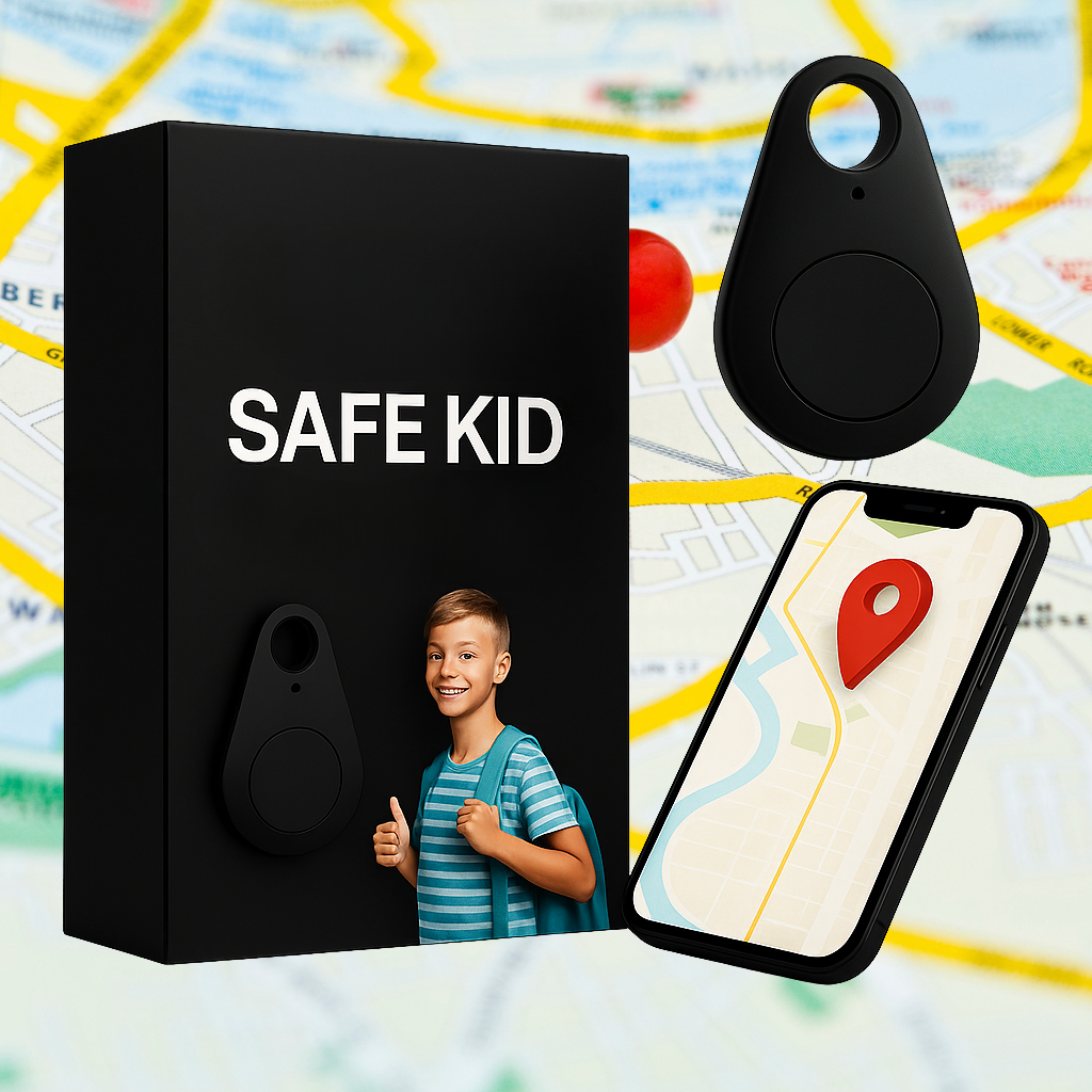 Kids GPS Tracker Real-Time Tracking & SOS Alerts