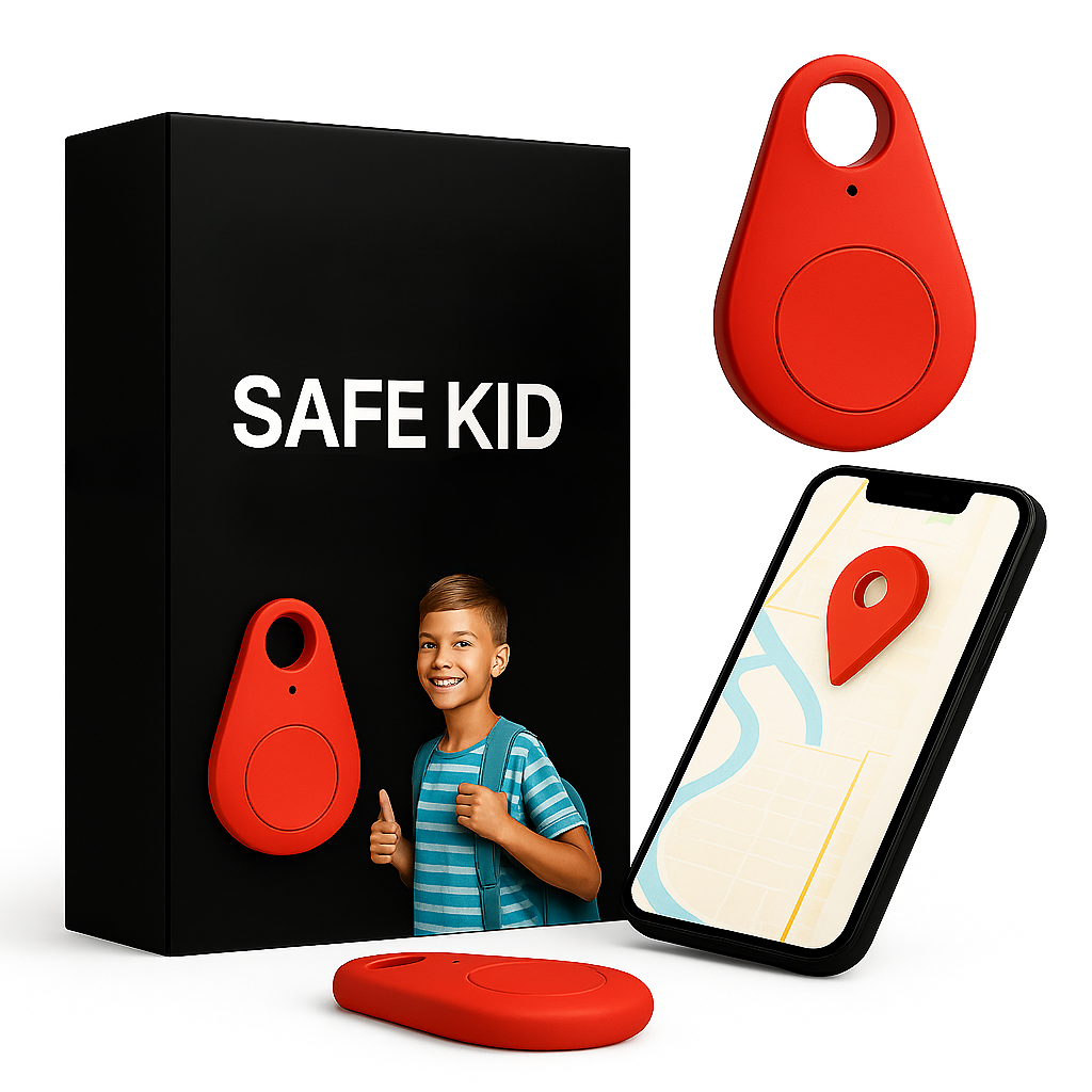 Kids GPS Tracker Real-Time Tracking & SOS Alerts