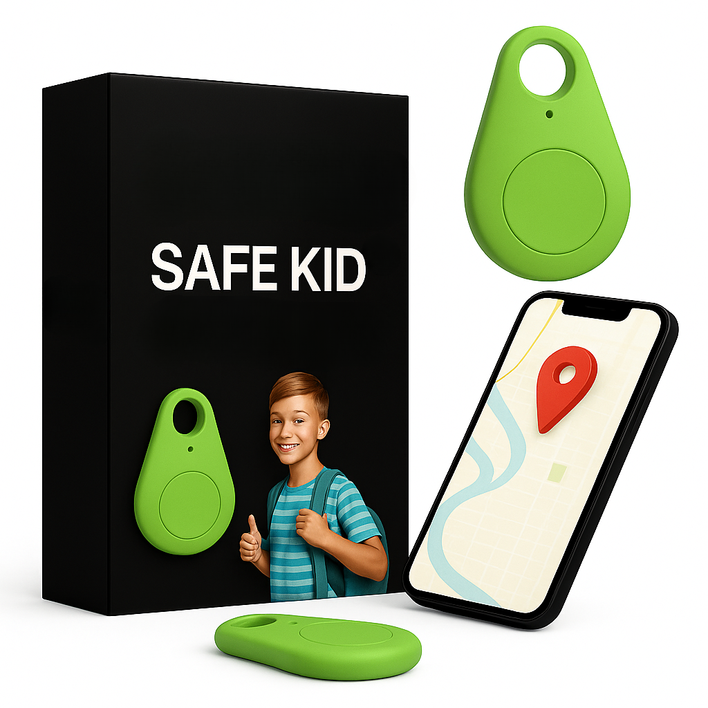 Kids GPS Tracker Real-Time Tracking & SOS Alerts