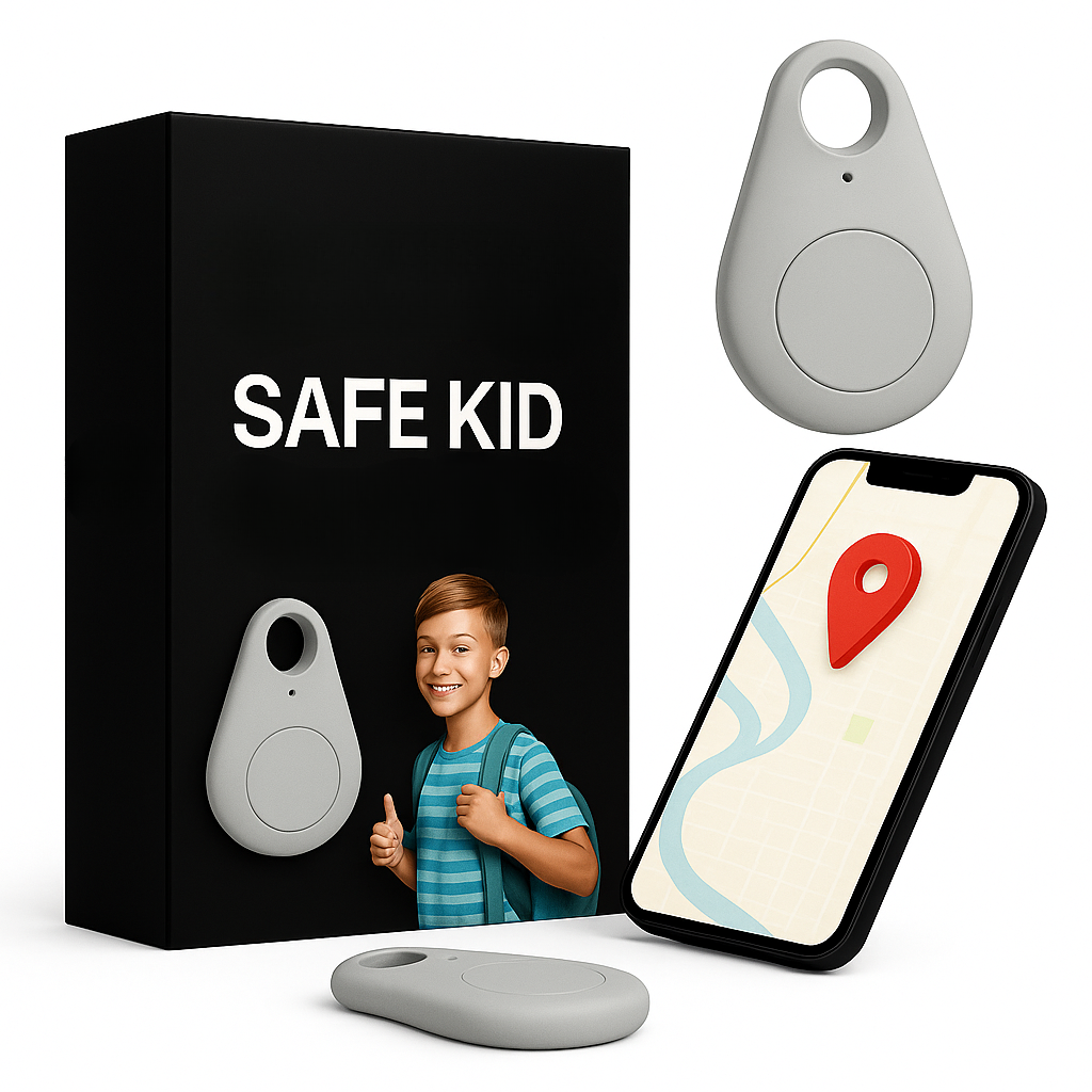 Kids GPS Tracker Real-Time Tracking & SOS Alerts