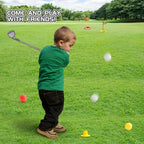 Kids Golf Set Adjustable Telescopic Club & Targets