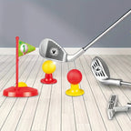 Kids Golf Set Adjustable Telescopic Club & Targets