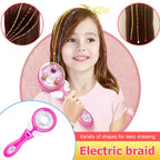 Kids Hair Braider Automatic Tangle-Free Decoration Set & Comb