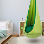 Kids Hanging Chair Parachute Fabric & Inflatable Cushion