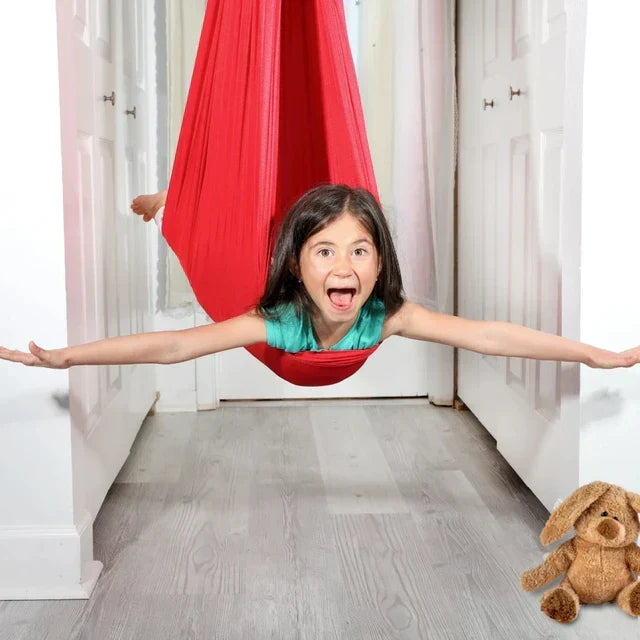Kids Hanging Swing Therapeutic Sensory Seat Breathable Fabric