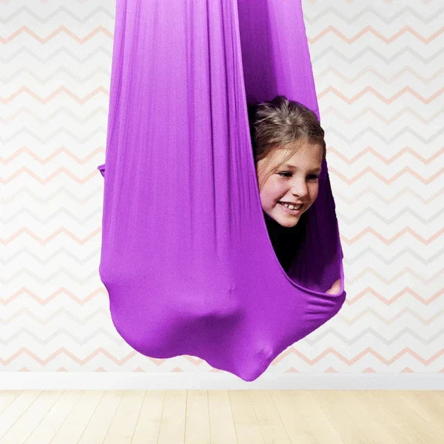 Kids Hanging Swing Therapeutic Sensory Seat Breathable Fabric