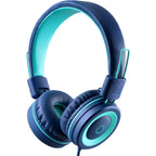 Kids Headphones Foldable Adjustable Headband 93 dB Volume Limit