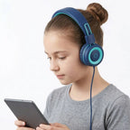Kids Headphones Volume-Limited Adjustable Foldable