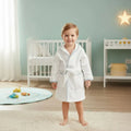 Kids Hooded Bathrobe 100% Cotton Lightweight
