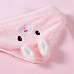 Kids Hooded Towel Soft & Absorbent Animal Hood