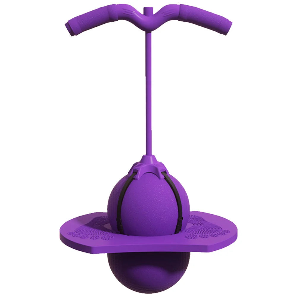 Kids Hopper Ball Sturdy Handle Promotes Balance