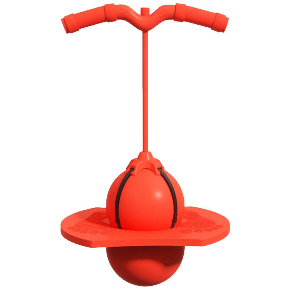 Kids Hopper Ball Sturdy Handle Promotes Balance