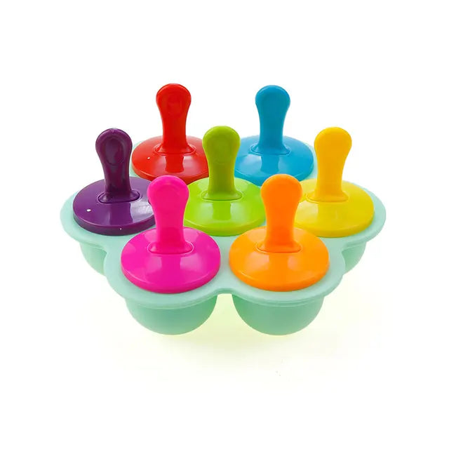 Kids Ice Pop Maker Easy-Fill BPA-Free & Dishwasher-Safe