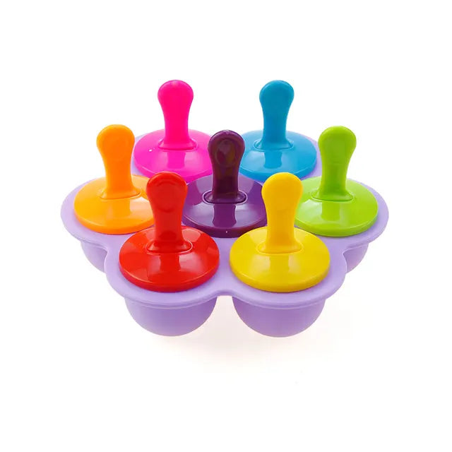 Kids Ice Pop Maker Easy-Fill BPA-Free & Dishwasher-Safe