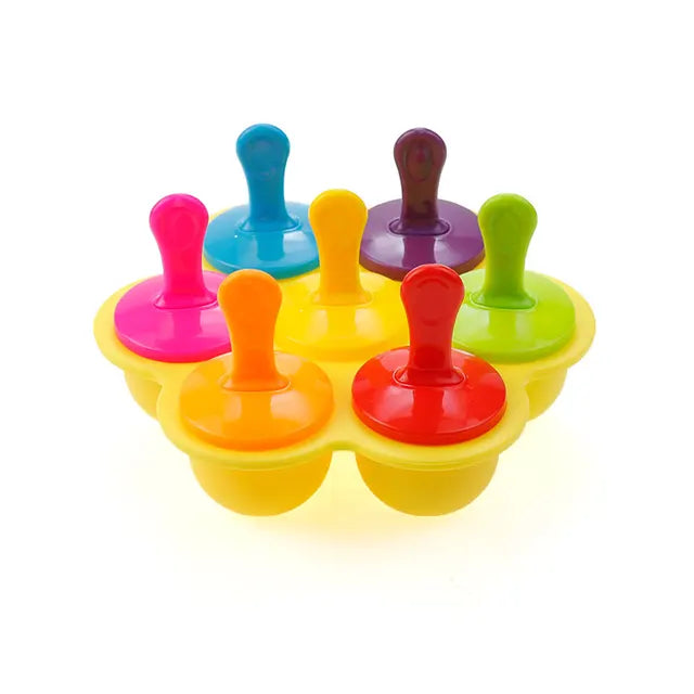 Kids Ice Pop Maker Easy-Fill BPA-Free & Dishwasher-Safe