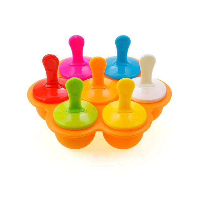Kids Ice Pop Maker Easy-Fill BPA-Free & Dishwasher-Safe