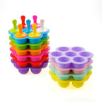 Kids Ice Pop Maker Easy-Fill BPA-Free & Dishwasher-Safe