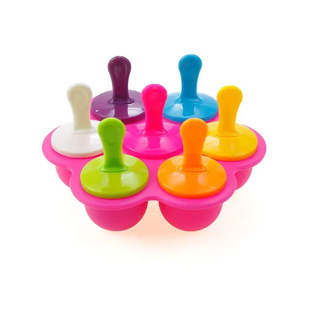 Kids Ice Pop Maker Easy-Fill BPA-Free & Dishwasher-Safe