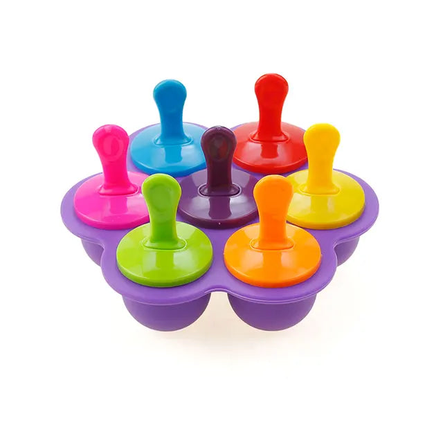 Kids Ice Pop Maker Easy-Fill BPA-Free & Dishwasher-Safe