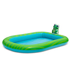 Kids Inflatable Pool Elephant Theme Spacious Quick Inflate Valve