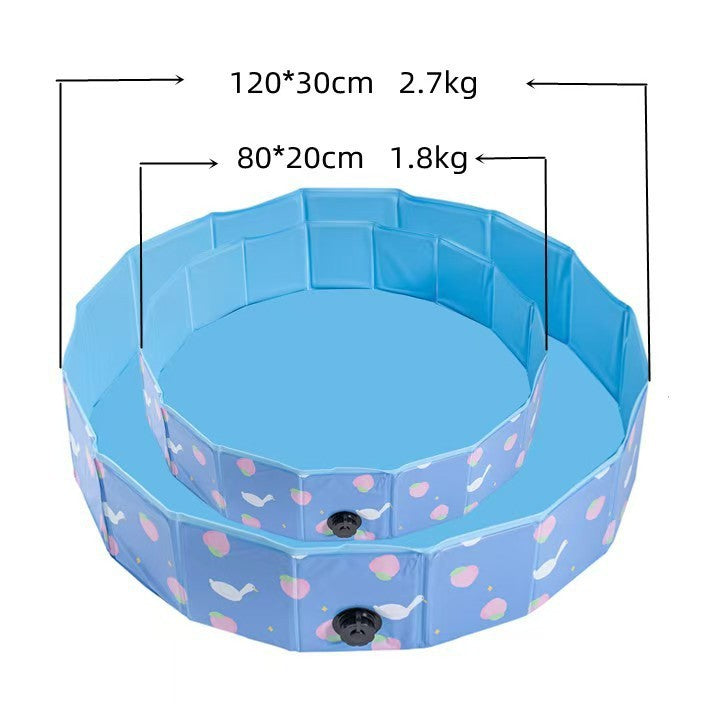 Kids Inflatable Pool Safe Edge Durable PVC
