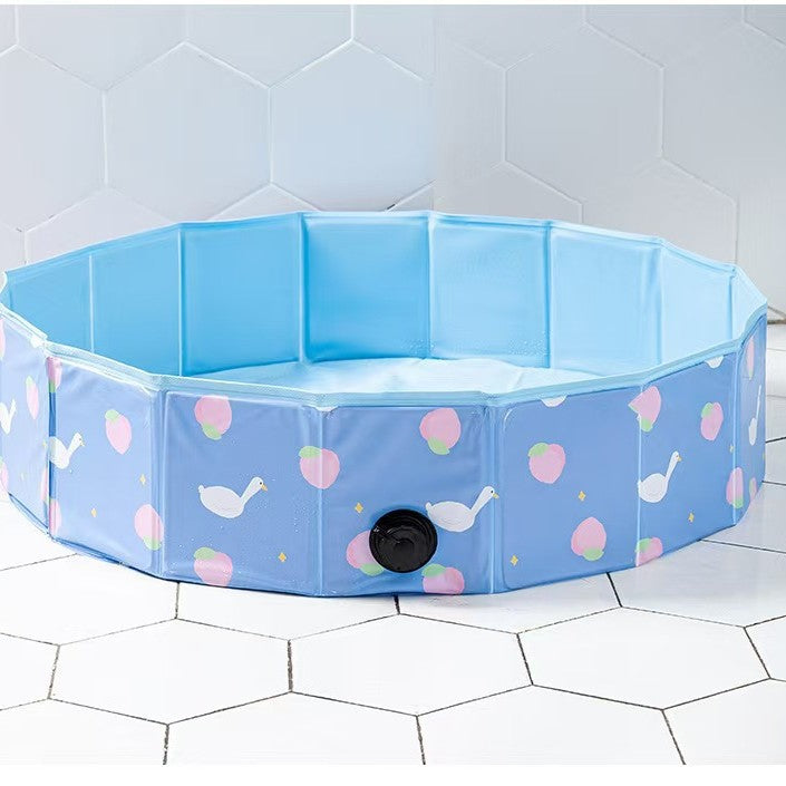 Kids Inflatable Pool Safe Edge Durable PVC