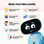 Kids' Interactive Robot Face & Voice Recognition HD Display