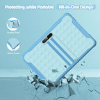 Kids Learning Tablet HD Display Expandable Storage Protective Case