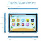 Kids Learning Tablet HD Display Expandable Storage Protective Case